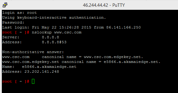 Outbound Connectivity Test