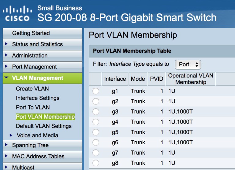 VLAN 1000 Assignment